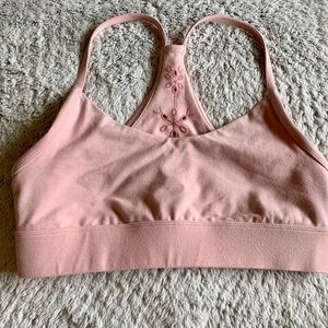Dusty Rose Ballerina Sports Bra